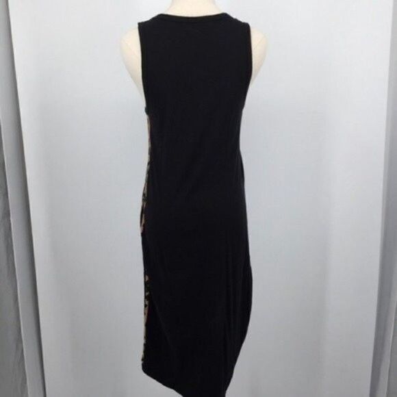 N:Philanthropy midi Dress black Leopard Alice Dress ruched cheetah XS BoxI - Picture 5 of 7